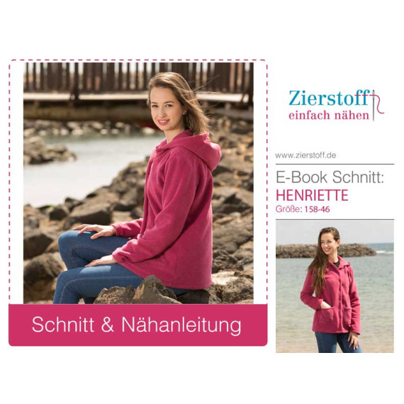 E-Book - Jacke/Wendejacke „Henry & Henriette“, Gr. 158 – 46